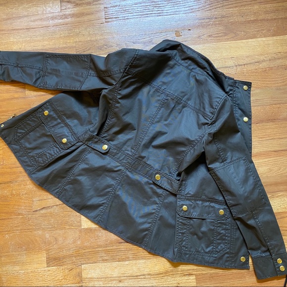 J. Crew Downtown Field Jacket in Olive - Picture 7 of 9